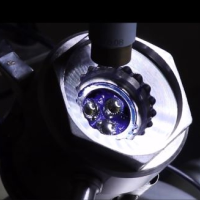 Four-ball friction test